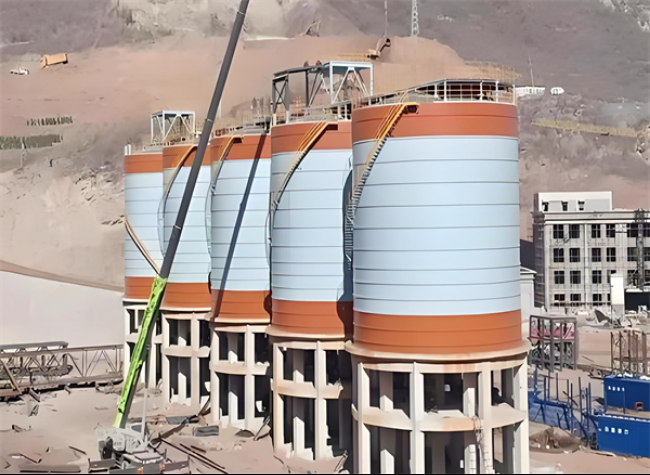 巨野高架钢板仓