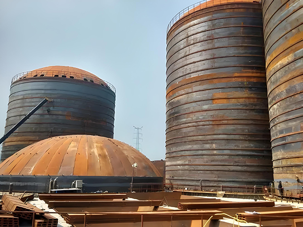 巨野焦粉钢板仓